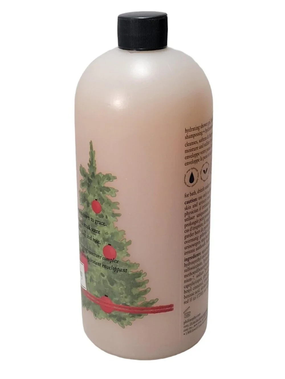 Philosophy Amazing Grace shampoo+ Hydration Shower Gel 32oz  Unsealed Cap Damage